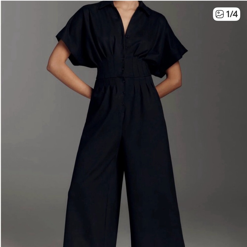 NWT ANTHROPOLOGIE
“The Tobie” Women’s Jumpsuit by Exquise